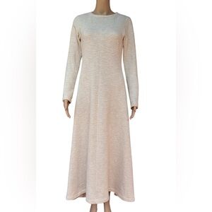 Christy Dawn Cream Long Sleeve Dress